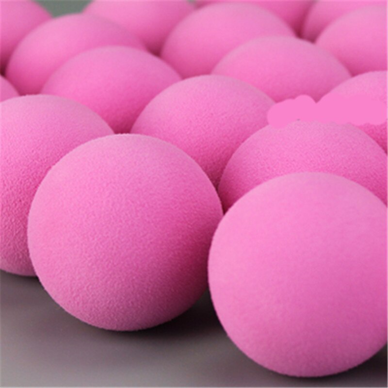 30pcs 42mm EVA Foam Golf Soft Sponge Monochrome Balls for Outdoor Golf Practice Balls for Golf/Tennis Training Solid 9 Colors