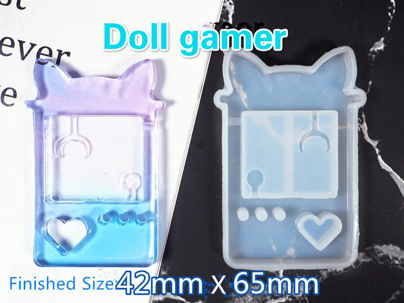 New Arrival Shaker Molds Milk Bottle UV Resin Epoxy Mold Magic Wand Oil Syringe Craft Tools