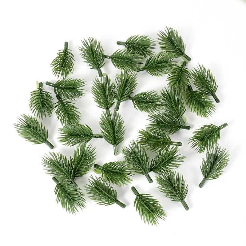 18cm Artificial Pine Branch Ornament Christmas Decoration Christmas Decorative Flower Xmas Decor Christmas Tree Accessories