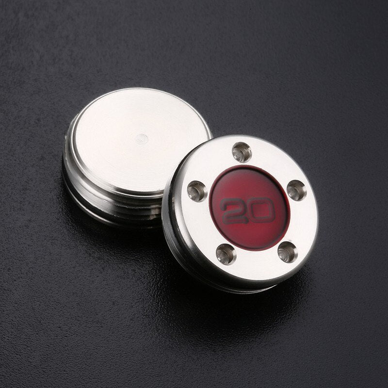 New Custom Red Sliver Number Weights for Scotty Putters a Pair of X 10g 15g 20g 25g 30g 35g 40g