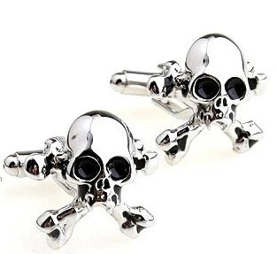 Skull Cufflinks 28 Vintage Skeleton Designs Men's Designer Cuff Links