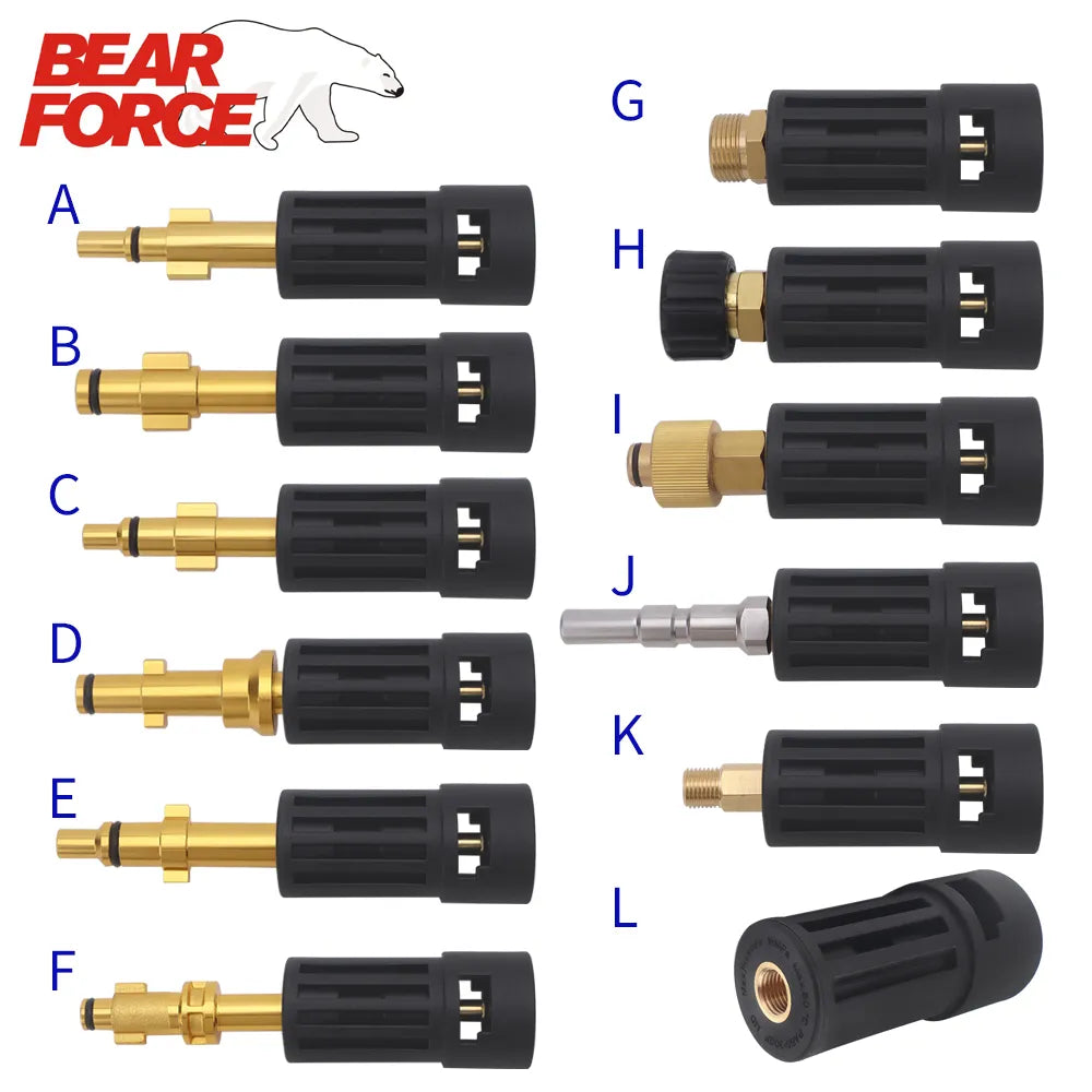 Pressure Washer Connector Adapter for Connect AR/Interskol/Lavor/Bosche/Huter/M22 Lance Wand to Karcher Water Gun Female Adapter