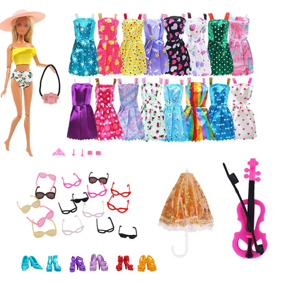 Mini Furniture for Barbiees Doll House Chair Shoe Skate Clothes for Barbies Doll Accessories Kelly 1:12 Doll DIY Toys for Girls