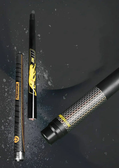 2 in 1 PREOAIDR 58" Jump Break Kick-Off Punch Black Technology Billiard Pool Cue Stick 13mm