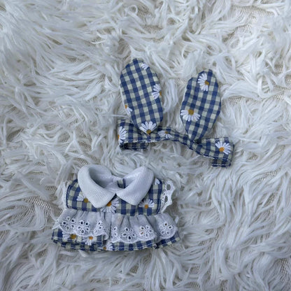 Spot Handmade 17 Cm Cute Mini Doll Clothing Accessories Doll Cotton Doll Suitable for Dolls Not Included
