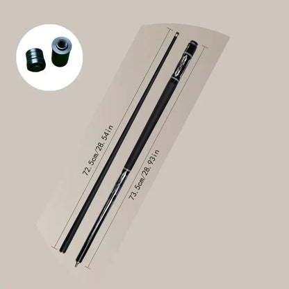 9.5mm Tip Pool Cue Carbon Billiard Cue Stick Case Billiard Accessories Equipment