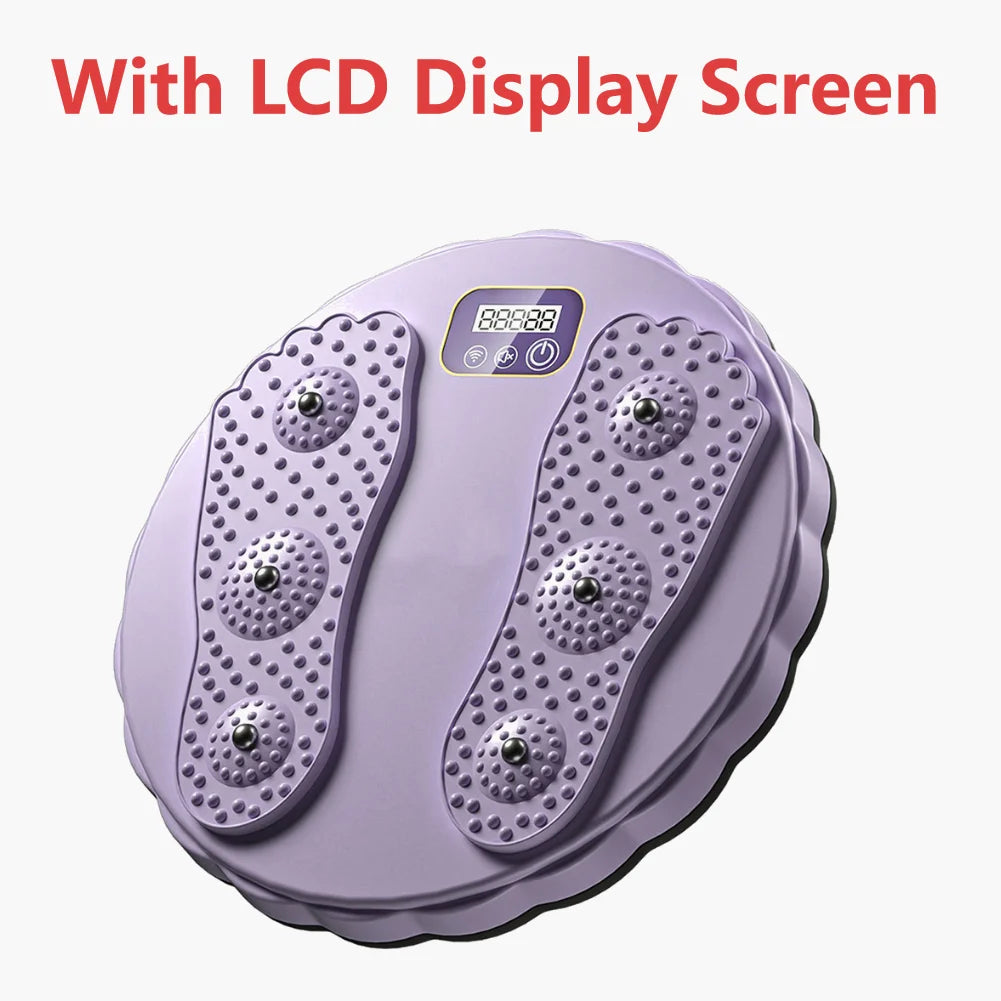 Intelligent Counting Waist Twister With Rope LCD Screen Sports Waist Machine Body Building Waist Shaping Training Equipment