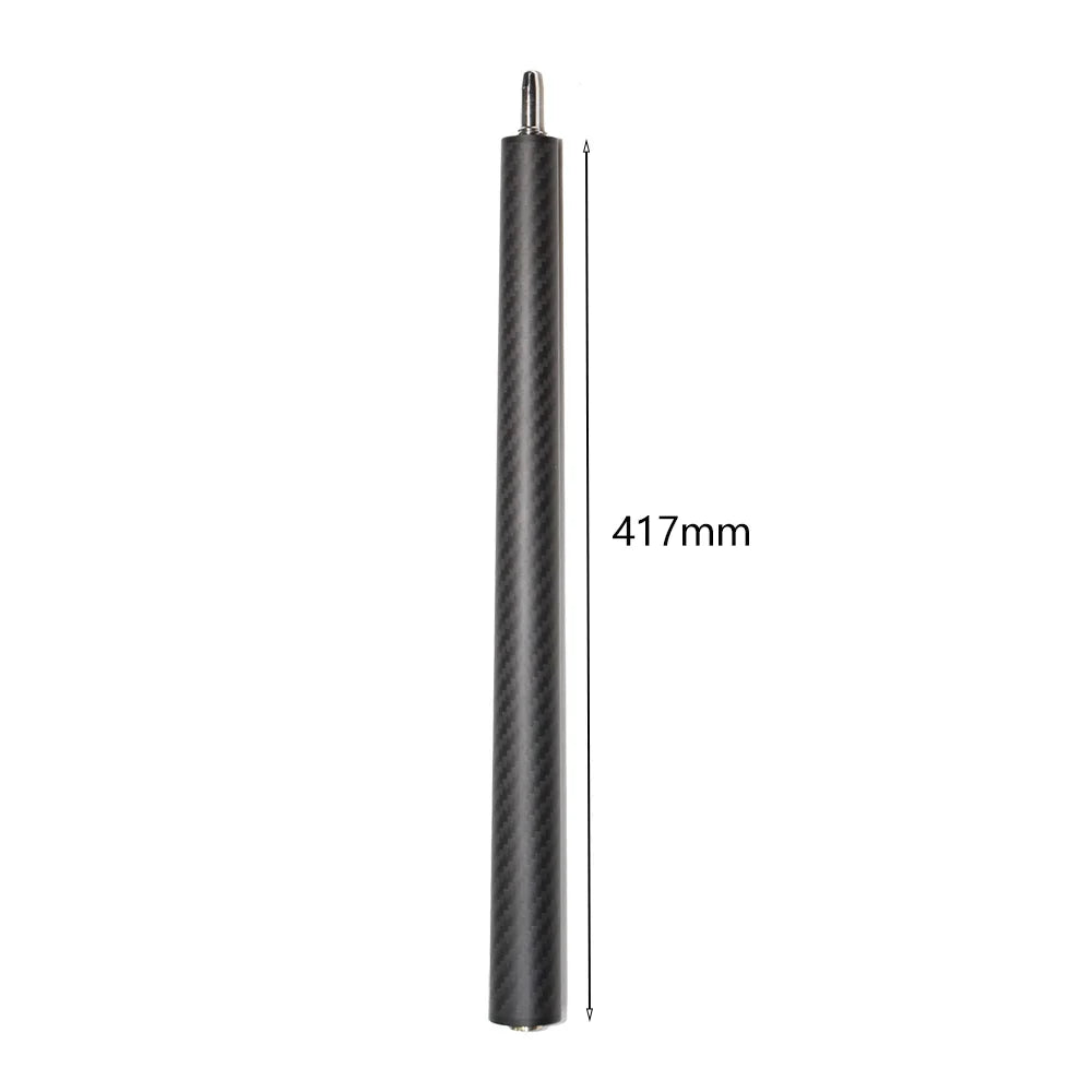 Factory Direct Customized 1pc Butt of Break-Jump Cue the First Part 3K Carbon Fiber Snooker 3/4 Split Cue Black Pool Cue Butt
