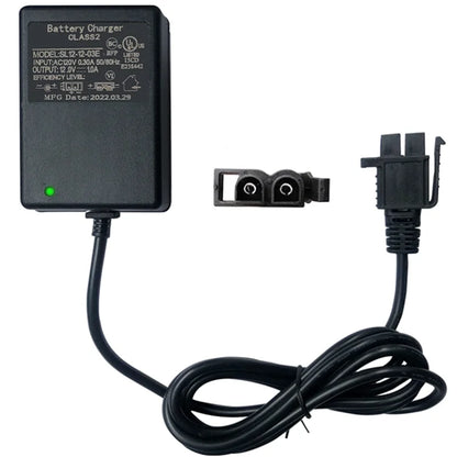 12V Battery Charger for Kids Ride on Toys, Power Supply Adapter for Yamaha Raptor 700R 12 Volt Children Electric Wheels Cars