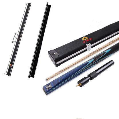 OMIN 57" Professional Gunman White Ash Snooker Billiard Pool Cue Stick 9.5mm/10mm Set
