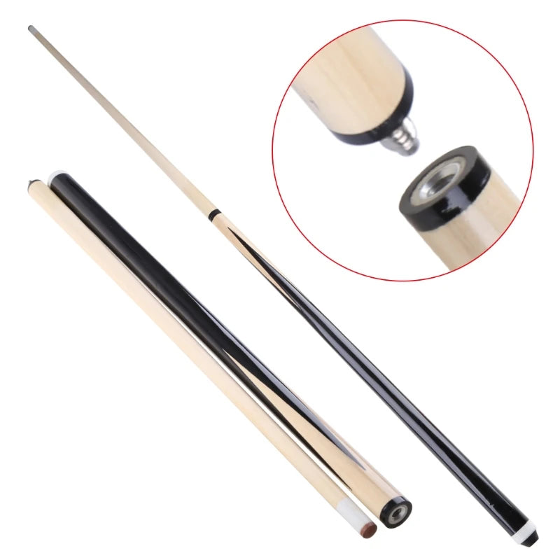1Pc 120cm Home Snooker Pool Cue Assemble 12mm/0.47in Tip Children Adult Billiard