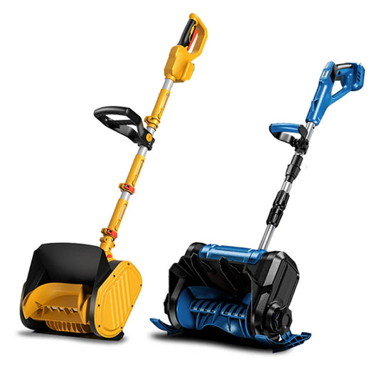 Brushless Electric Snowplow Snow Sweeper Battery Display Cordless Snow Shovel Clean Street Courtyard for Makita 21V (No Battery)