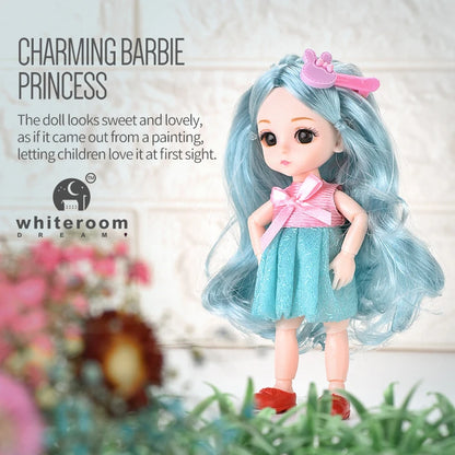 Doll for Girl Baby Doll Toys Children Kid Boy Toy PC Lover Holiday Gift Full Set Bjd 1/12 Mini Dolls Baby Clothes Dress Up