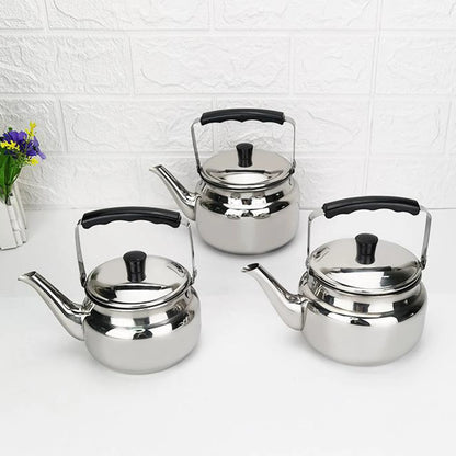 Outdoor Hiking Camping Picnic Water Kettle Teapot Coffee Pot Kitchen Cooking Gas Electric Stovetop Cookware Lightweight Portable