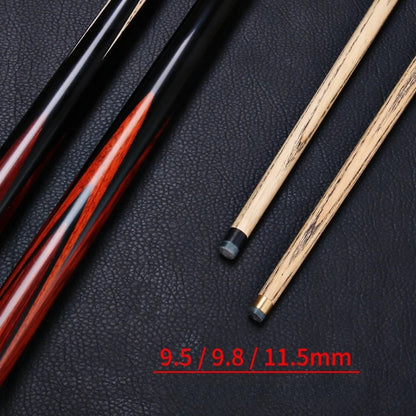 OMIN 57" Blood Evil Snooker Billiard Pool Cue Stick 9.5/10/11.5mm+Extender+Case Set