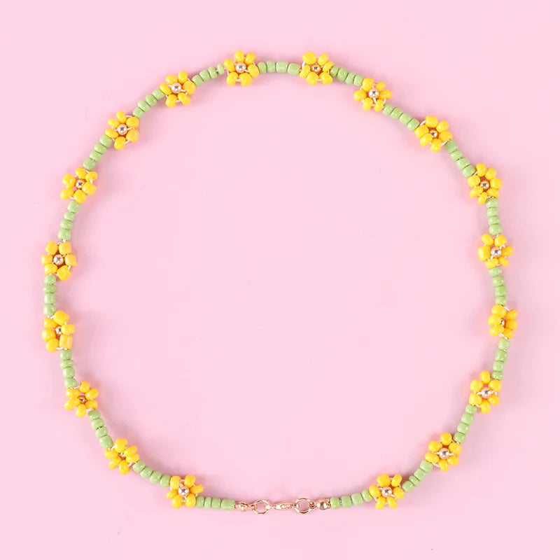 Makersland Kids Necklaces for Girls Ice Cream Pendant Beaded Resin Necklace Candy Color Cartoon Cute Jewelry Christmas Presents
