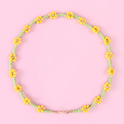 Makersland Kids Necklaces for Girls Ice Cream Pendant Beaded Resin Necklace Candy Color Cartoon Cute Jewelry Christmas Presents