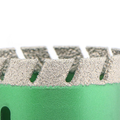 4/7/912Pcs Diamond Dry Drill Bits Hole Saw Kit for Ceramic Tile Granite Marble M14 Thread Cyclone Type Masonry Hole Opener Tools