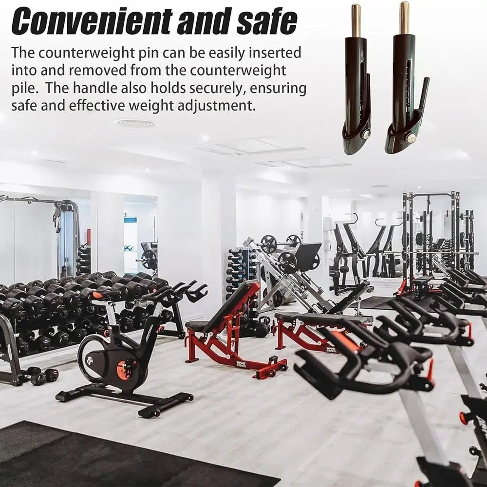 Universal Gym Accessories Gym Pin Anti-Rust Security Lock Weight Stack Pin Fitness Equipment Drop Set Pins Gym