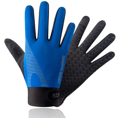 Men Cycling Gloves Full Finger Touch Screen Motorcycle Bicycle Mtb Bike Gloves Gym Training Gloves Outdoor Fishing Hand Guantes