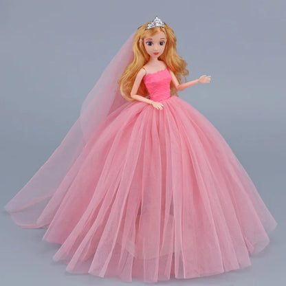 30cm Doll Wedding Party Dress Fashion Clothes Suit for Barbie Doll for Blythe Accessories Baby Toys Best Girl' Gift
