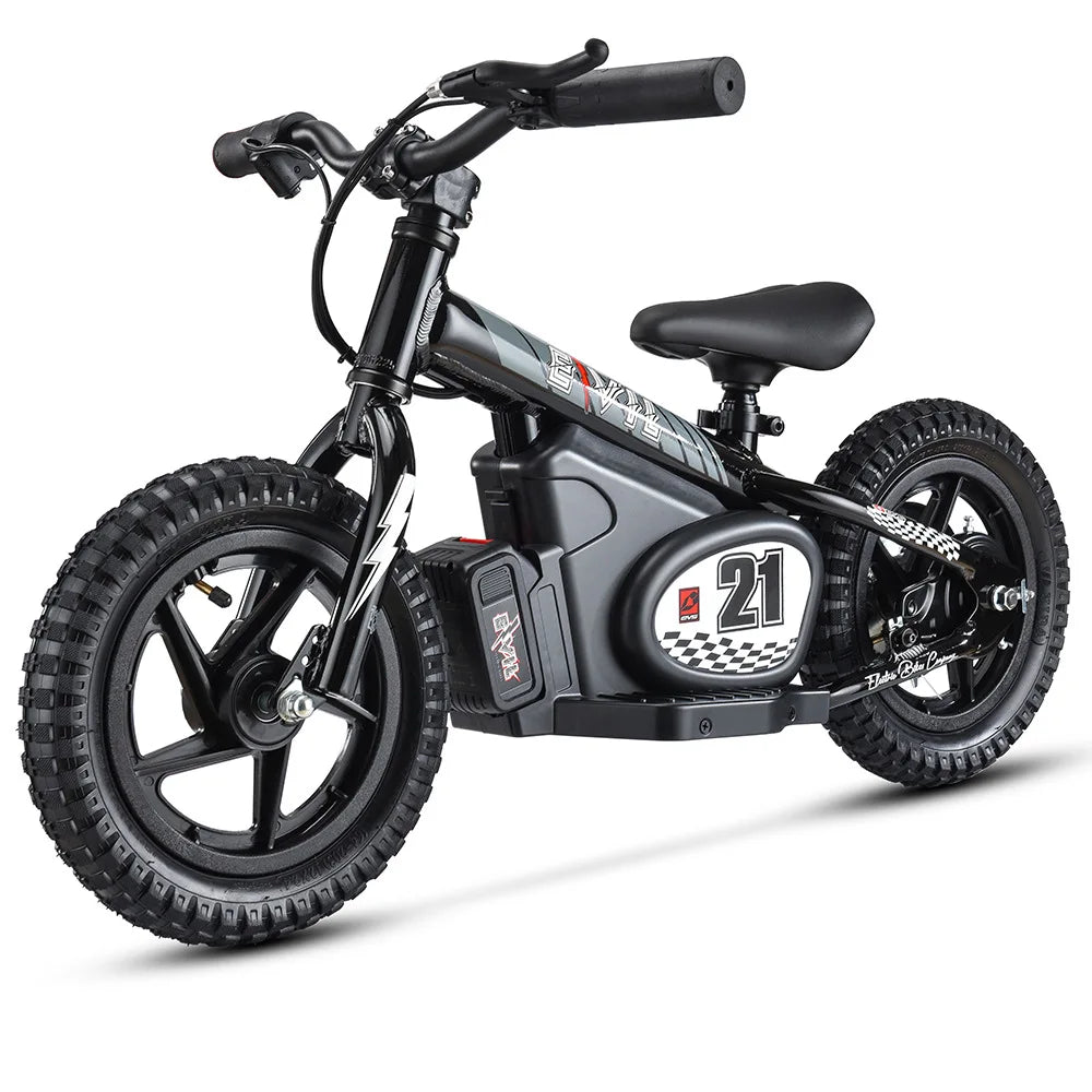 12/16 Inch Kids Electric Balance Bike 2-Speed 100/170w