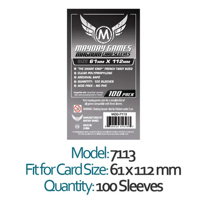 100 Sleeves MAYDAY Card Game Sleeve Protector Board Game Protective Sleeve MUNCHKIN MTG 41 45 56 59 63 68 87 88 92