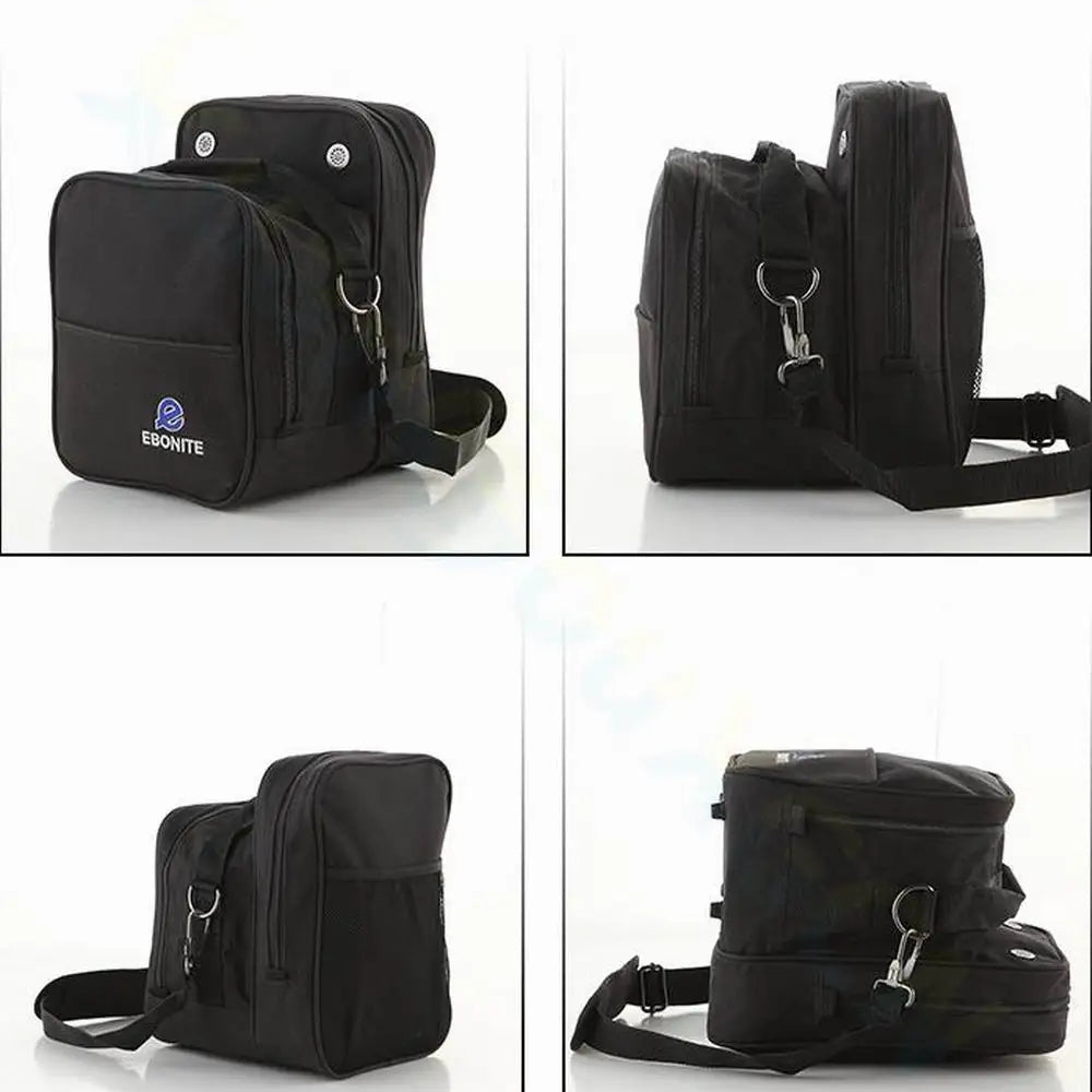 Brand New Bowling Ball Bag Shoes Bag Bowling Bag Packs Black Color Bowling Accessories