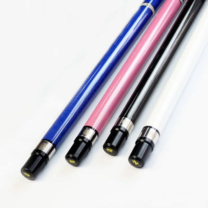 2018 New Design EX Pool Cues 13mm Tips Black/White/Pink/Blue Colors Stick Center Joint Billiard Cue Sticks