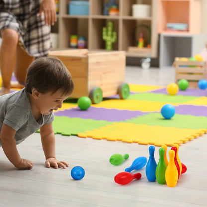 Kids Bowling Set Bowling and Set Bowling Game Portable Table Bowling Game Family Bowling Game Bowling Ball for Children Kids