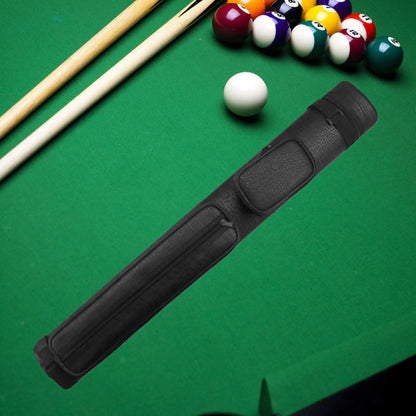 Billiard Pool Cue Bag 4 Holes Carrying Case Pouch for Billiard Stick Rod Black Pattern