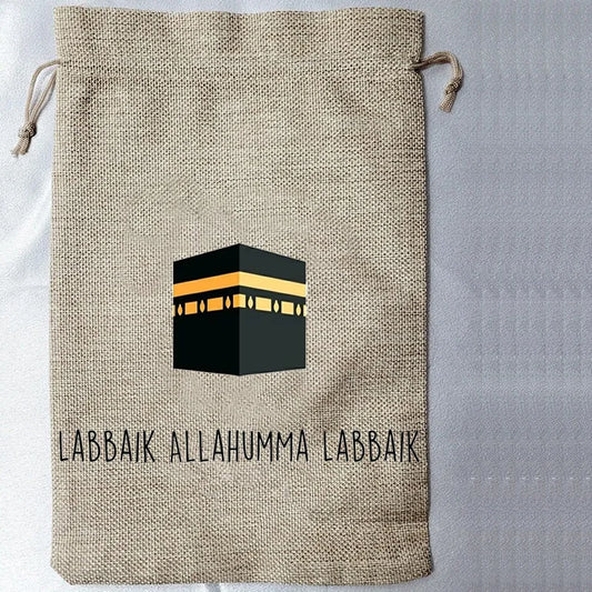 5pcs Kaaba Gift Bags Eid Mubarak Al-Fitr Al Adha Muslim Islamic Ramadan Kareem Decoration Children Kid Eidi Money Hajj Umrah