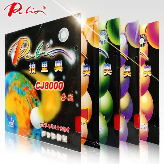 Palio CJ8000 (2-Side Loop Type Fast Light Type Pips-In Table Tennis / Pingpong Rubber With Sponge (H36-46)