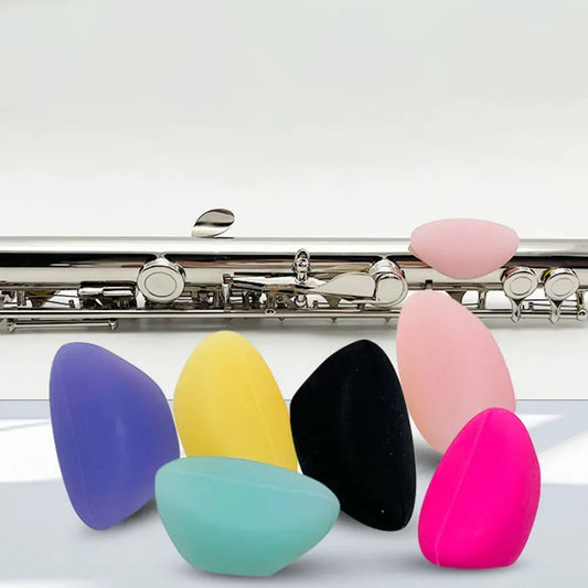 Flute Thumb Rests Wind Instruments Holder Protector Flexible Anti-Fatigue Anti-Slip Gears Accessories Locator Maintenance Parts
