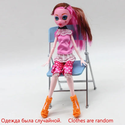 Adollya 30cm 1/6 BJD Doll 13 Joints Elf Monsters Snow Pincess Moveable Body Ball Jointed Dolls Toys for Children Girls Gifts