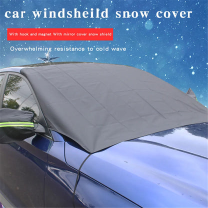 Magnetic Car Windshield Snow Cover Ice Frost Guard Car Styling Sunshade Protective Cover Auto Windscreen Protector Snow Block