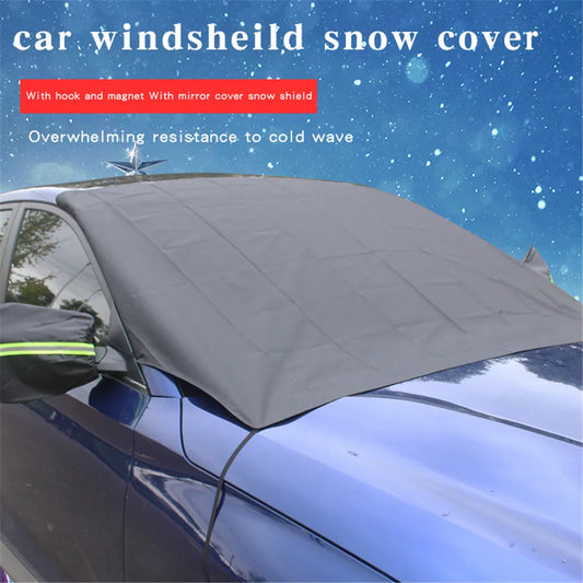 Magnetic Car Windshield Snow Cover Ice Frost Guard Car Styling Sunshade Protective Cover Auto Windscreen Protector Snow Block