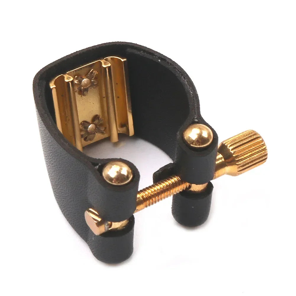 For Alto Sax Saxophone Ligature Universal Parts Practical Accessories Black Compact Fastener Ligatures Durable Replacement Tools