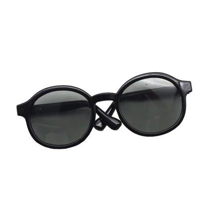 6.5cm 9cm Transparent Plastic Glasses for 1/8 1/6 1/3 1/4 BJD for Labubu MSD SD Plush for EXO Doll Sunglasses