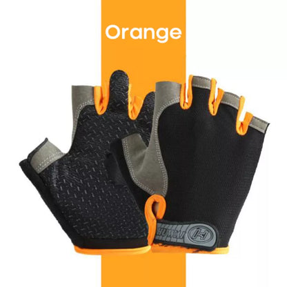 Half Finger Gloves Gym Fitness Anti-Slip Women Men Gel Pad Gloves  Gym Cycling Fingerless Gloves Bicycle Accessories