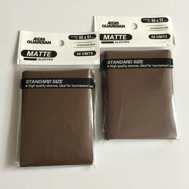 100PCS Matte TCG Card Sleeve  Mtg Yugioh Deck Protector Photocard Case Tarot : 66x91mm