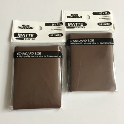 100PCS Matte TCG Card Sleeve  Mtg Yugioh Deck Protector Photocard Case Tarot : 66x91mm