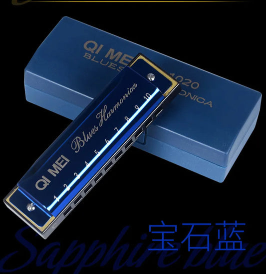 1020 Blues Harmonica Key of C 10 Hole 20 Note Harmonica Harp Musical Instrument for  Kids Harmonica Melodica