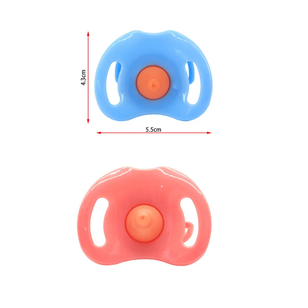 Large Size Baby Doll Feeding Bottle Set Baby Care Toy Stroller 2pcs Milk and Juice Bottles With Toy Pacifier for Baby Dolls