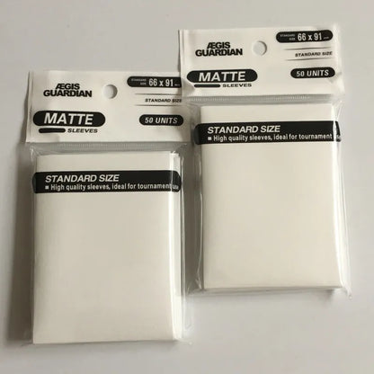 100PCS Matte TCG Card Sleeve  Mtg Yugioh Deck Protector Photocard Case Tarot : 66x91mm