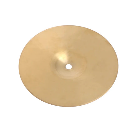 8/10/12Inch Brass Cymbals Percussion Drum Alloy Crash Cymbal Drum Instrument Cymbals for Drums Players Beginners