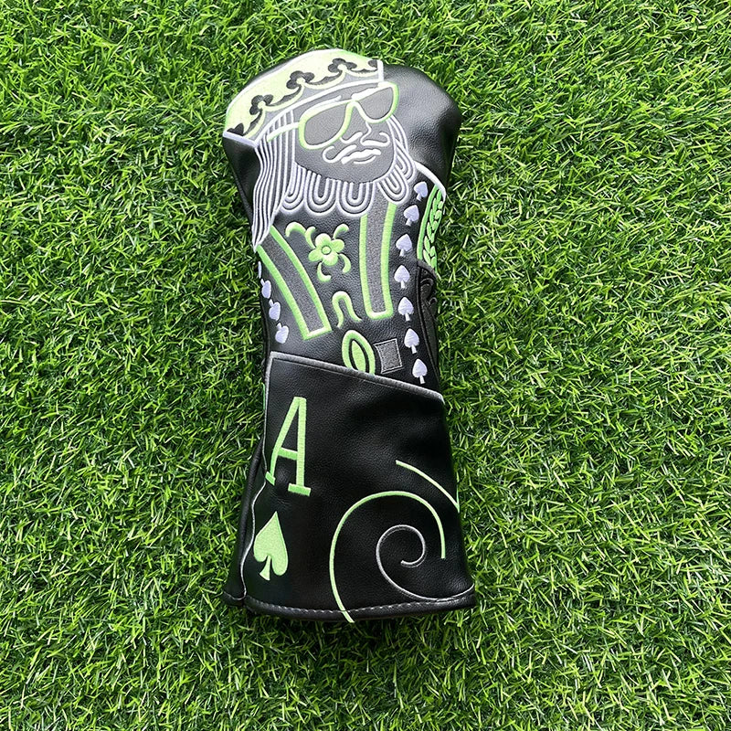 Kings and Queens and Knights Golf Club Wood Headcovers Driver Fairway Woods Hybrid Cover Photographing in Kind Fast Delivery