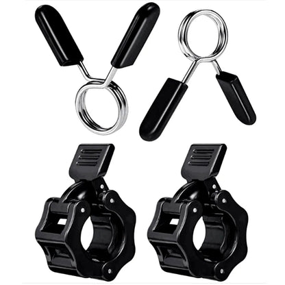 28mm 30mm 25mm Barbell Collar Lock Dumbell Clips Clamp Weight Lifting Bar Gym Dumbbell Lock Clamp Spring Clips Weight Lifting