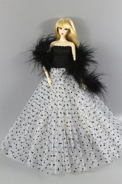 1 Set Doll Clothes Gown for 11.5 Inch 30cm Doll Many Style for Choice Gifts for Girls Doll Accessories