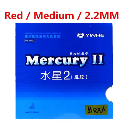 1x Original Yinhe Mercury 2 Table Tennis Rubber 9021 for Table Tennis Rackets Blade Racquet Ping Pong Rubber Pimples In